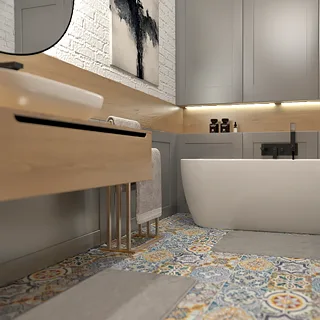 Przykładowa realizacja – Aranżacje wnętrz, wizualizacje 3D, projekty techniczne i branżowe