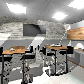 Przykładowa realizacja – Aranżacje wnętrz, wizualizacje 3D, projekty techniczne i branżowe