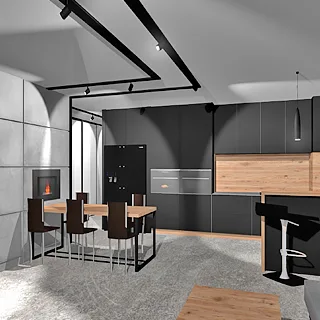 Przykładowa realizacja – Aranżacje wnętrz, wizualizacje 3D, projekty techniczne i branżowe