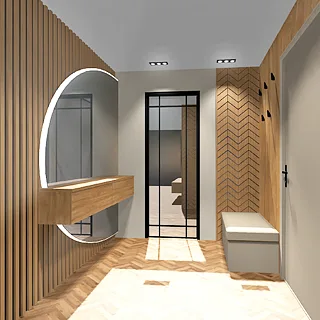 Przykładowa realizacja – Aranżacje wnętrz, wizualizacje 3D, projekty techniczne i branżowe